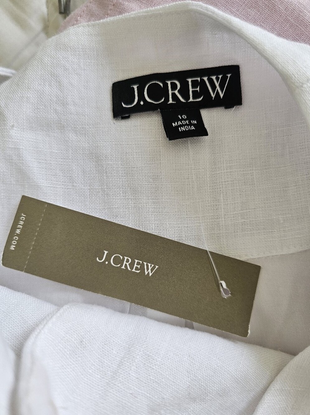 J.Crew Cutaway Vest Top In Linen - Picture 5 of 7